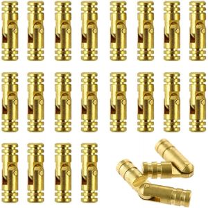 20 Pi&egrave;ces Hinges Mini Bo&icirc;te &agrave; Bijoux Cach&eacute; Charni&egrave;re Charni&egrave;re Cach&eacute;e en Laiton Cach&eacute; Cach&eacute; Invisible en Laiton pour Bo&icirc;te &agrave; Bijoux Bricolage, Bo&icirc;te Cadeau, Bo&icirc;te &agrave; Bijoux, Meubles Miniatures - Neuf