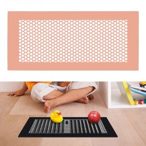 Baby Proofing Floor Hole Vent Cover Seal Silicone Soft Register Protective Floor Cover - Neuf
