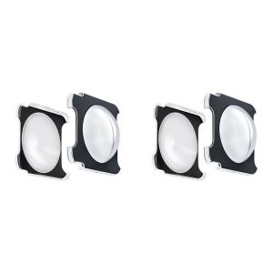 4X Collant Objectif de Gardes &agrave; Double Lentille 360 Mod Protecteur Accessoires, R&eacute;sistant aux Rayures, R&eacute;sistant, Design Clair - Neuf