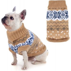 Jgd-Chien Pet Pull, Hiver Chaud Chien Chat Cavaliers V&ecirc;tements, Confortable Manteau Pour Animaux De Compagnie Costume Chiot Jumper Chaton Pull V&ecirc;tements Pour Petits Chiens Moyens Grands Chats - Neuf