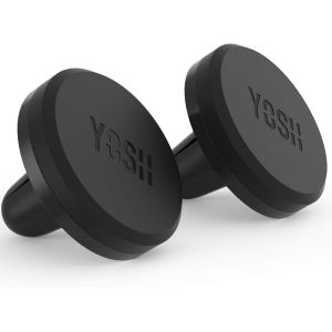 Support Telephone Voiture Magnetique, [Magn&eacute;tisme Puissant] Porte T&eacute;l&eacute;phone Voiture Aimant&eacute; Pour Iphone 16 15 14 Pro Max Samsung Huawei & Android Smartphone [Avec Plaque De M&eacute;tal],[POP941693] - Neuf