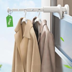 KALANKA-2 Pi&egrave;ces Etendoir a Linge Retractable Economie Despace, Etendoir a Linge Exterieur Pratique pour Les D&eacute;placements, Sechoir a Linge Exterieur Peut Etre Utilis&eacute; dans Plusieurs Lieux - Neuf
