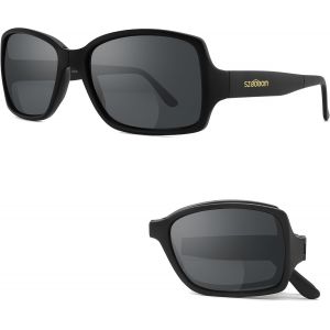 Kathlelxh-Lunettes De Soleil Bifocales Pour Lecture - Monture Pliable Tr90 Incassable, Design Enveloppant Pour Hommes Et Femmes, Idéales Pour Le (Lunettes De Soleil Pliantes Portables).[H1167] - Neuf