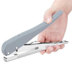 Perforatrice Monotrou Robuste,Perforatrice De Trou Perforatrice De 25 Feuilles De Capacité Pour Cartes Pvc D'identification En Papier Scr - Neuf