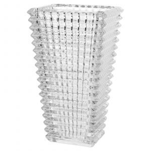 Grand Verre Clair Vase de Cristal pour Salon de Taille Moyenne - Neuf