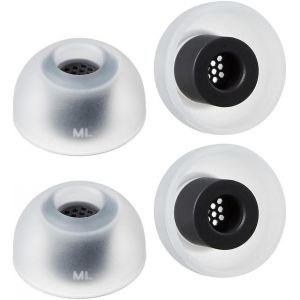 KAL-Sednaearfit Max Embouts De Rechange Pour Écouteurs Sans Fil Pour Galaxy Buds 2 Pro Phantom Noir (Ml), Embouts De Rechange Certifiés Samsung Pour Galaxy Buds 2 Pro (Ml) - Neuf