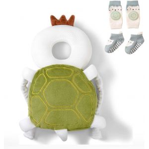 Bébé Protection De La Têt Securite Casque Bebe Anti Choc Protection Baby Head Protector Casque Protection Bébé Protection Tête Enfant Sac À Dos Tout-Petits(Tortue) - Neuf