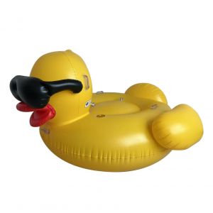 Jeux De Piscine Extérieurs - Matelas / Bouée Gonflable - Canard Géant - 178*150cm - Neuf
