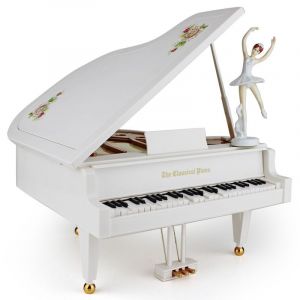 Boîte à musique cadeau pour dortoir d'école boîte à musique pour fille dansante - Neuf