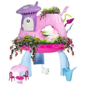 Kit de jardin de fees a faire soi-meme pour enfants, pulverisation de champignons, plantation, jardinage, arts et artisanat, jeu educatif, cadeaux pour enfants, sans graines - Neuf