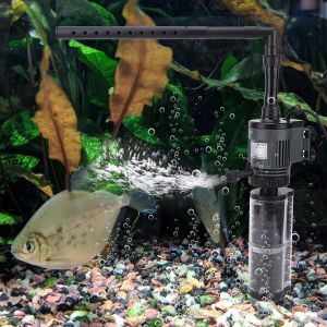 Hjlian Pompe Submersible Silencieuse Pour Aquarium En Plastique, Filtre A Eau, Cn 220-240 V (10 W Ep-700f) - Neuf