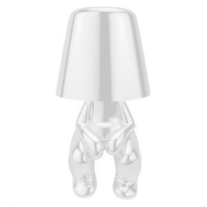 Lampe De Chevet Tactile, Lampe De Bureau Doree, Rechargeable, Decorative, Sans Fil, Portative, Avec Port Usb - Neuf