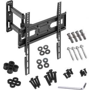 CHECARZHN--NO1-Support Tv , Support Écran, Vesa 400X400, Convient Aux Tv Incurvées, 33-70'', 35Kg, Mc-647N - Neuf