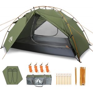 Letnerny-Tente De Trekking Pour 2 Personnes Tente De Randonnée 2 Places Imperméable Installation Facile Legere Pour Camping - Neuf