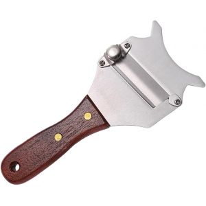 Trancheuse &agrave; Fromage &agrave; la Truffe,Trancheuse &agrave; Truffe en Acier Inoxydable avec Lame R&eacute;glable et Poign&eacute;e en Bois Rasoir &agrave; Professionnelle R&acirc;pe &agrave; Fromage pour Champignons Fromage Chocolat Ail - Neuf