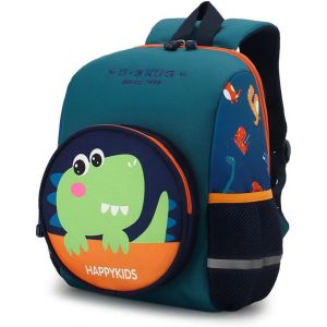 CHECARZHN--NO1-Bambin Sac À Dos Enfant Dinosaure Sac À Dos Avec Sangle De Poitrine Sac D'École Maternelle 3-6 Ans Garçons Filles Outdoor Backpack - Neuf