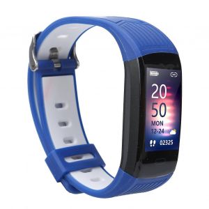 Montre-Bracelet De Sport Num&eacute;rique &Eacute;tanche Moniteur De Sant&eacute; Montre De Gestion Tft &Eacute;cran Couleurbleu - Neuf
