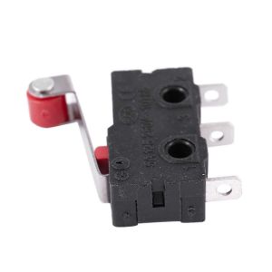 10Pcs Micro-Roller Levier Bras Ouvrir Fermer Fin Interrupteur Kw12-3 Pcb Microinterrupteur - Neuf
