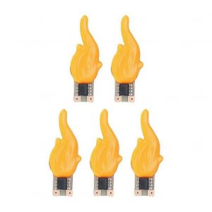 Led Flash Bougie Flamme Lumière Led Accessoire De Lumière Décorative 5pcs - Neuf