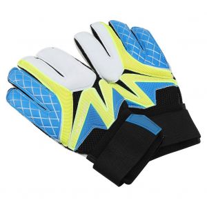 1 Paire De Gants De Gardien De But De Football En Latex Epais Et Durable (Bleu, 10#) - Neuf