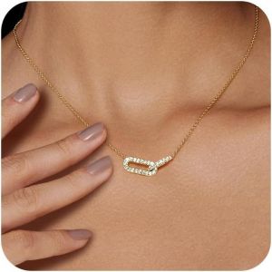 Kal-Collier Femme Or, Pendentif Élégant, Necklace Gold - Neuf