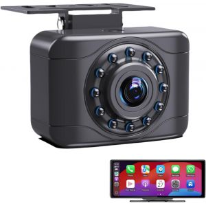 JGD-4 Pin Cam&eacute;ra de Recul pour Dashcam AHD1080P, 4 Broches vers Jack 2,5 mm Cam&eacute;ra Arri&egrave;re Voiture for Carplay avec Dashcam - Neuf