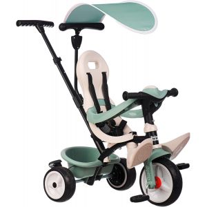 Subzonal-Life - Tricycle Baby Balade - Evolutif 3 En 1 - Poign&eacute;e Parentale R&eacute;glable - Frein De Parking - Pare Soleil Anti-Uv - Mati&egrave;re Recycl&eacute;e - A Partir De 10 Mois Jusqu'&agrave; 3 Ans - Fabrication Espag - Neuf