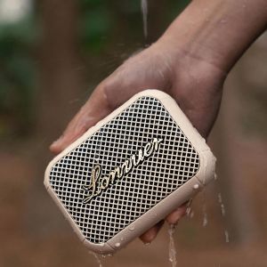 ChenQuanSarl-Leap Enceintes Bluetooth Portables Sans Fil Leap -Petite Enceinte De Douche Ipx7,Affichage De La Batterie,Son Stéréo Puissant,Tws,Appel Avec Sangle De Fixation Pour Cyclisme,Sport,Voyage - Neuf
