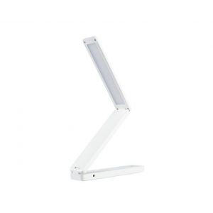 Lampe De Bureau Led Pliable &Agrave; Trois Volets Avec Protection Oculaire, Aliment&eacute;e Par Batterie Et Usb, Luminosit&eacute; R&eacute;glable, Design Pliable - Neuf