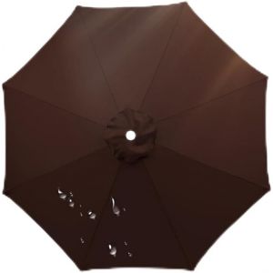 Auvent De Remplacement Pour Parasol 3.5m/3.0m/2.8m/2.7m/2.5m/2.3m/2m 6/8 Baleines,Toile De Parasol Déporté Remplacement Pour Cour,Jardin,Plage,Protection Uv.[F201] - Neuf