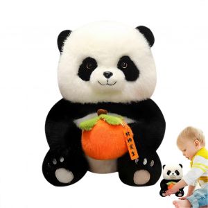 Jouets En Peluche Panda, Jouet En Peluche Panda, Coussins Animaux, Jouets En Peluche Apaisants En Forme D'animaux, Jouets En Peluche Mignons De Zoo, Kaki, Pour Les Vacances Et Les Anniversaires - Neuf