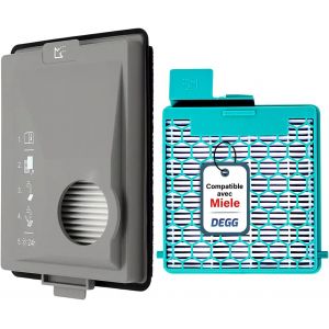 NouvelHorizonstore-Kit de filtres - Compatible avec aspirateurs Miele Boost CX1 - Remplace SF-HY 60 & CX-FSF - Filtre HEPA et Anti-Poussi&egrave;re Fine - Ajustement parfait - Accessoires pour aspirateur - Neuf