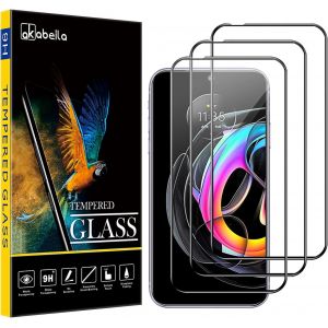 KAL-Lot De 3 Films De Protection D'&Eacute;cran Pour Xiaomi Redmi 13 X 4G En Verre Tremp&eacute; Duret&eacute; 9H Compatible Avec Les Coques, Anti-Rayures Et Sans Bulles D'Air De 17,9 Cm - Neuf