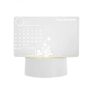 Tableau De Notes Led Veilleuse Usb Message Board Lumi&egrave;re De No&euml;l Avec Stylo Cadeau Pour La D&eacute;coration Veilleuse - Neuf