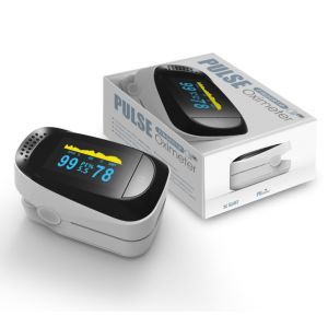 Oxym&egrave;tre De Pouls Au Doigt, Moniteur D'oxyg&egrave;ne Sanguin Spo2, Blanc - Neuf