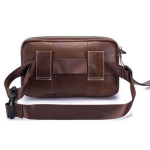 Sac ceinture en cuir G066, sac bandouli&egrave;re et messager multifonction pour un usage quotidien - Neuf