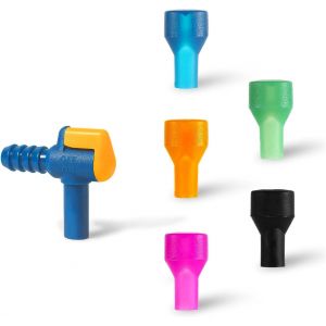 Acdsgd-Bite Valve 6 Pi&egrave;ces Valve Big Bite Embout Buccal Morsure Valve Sac D'eau Buse Tuyau Valve De Morsure De Silicone Pour Camping Randonn&eacute;e Escalad - Neuf