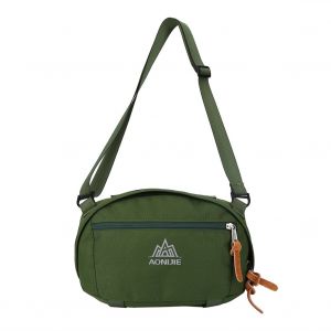 AONIJIE Sac a bandouliere leger pour hommes et femmes, ideal pour les sports de plein air, la gym ou la poitrine (vert armee) - Neuf