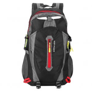Sac A Dos D'escalade Hwjianfeng Pour Hommes Et Femmes, Impermeable, Pour Camping, Randonnee, Voyage (Noir) - Neuf