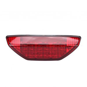Feu Arriere A Led Pour Vtt, Lentille Rouge, Etanche, Plug And Play, Remplacement Pour Trx250ex Sportrax 250ex - Neuf