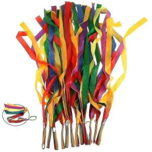 Cht Rainbow Dance Ribbons,12pcs Rhythm Ribbon Streamers - Neuf