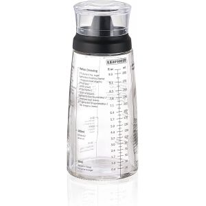 Eryi-Shaker Pour Vos Assaisonnements, Shaker Vinaigrette, Verre Doseur Gradué Pour Faire Des Mélanges, Ustensiles De Cuisine Multifonctions, Flacon Doseur Ml De 300 Ml 3195 - Neuf