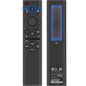 Télécommande de remplacement BN5901385A pour Samsung Smart TV,télécommande vocale solaire avec 4 touches de raccourci,compatible avec The Frame,Neo QLED,Crystal UHD Series 2021-2023 - Neuf