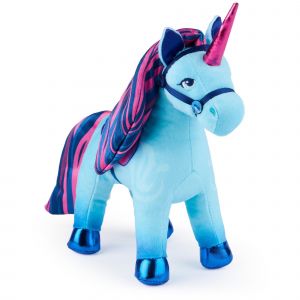Unicorn Academy, Peluche River officielle, licorne en peluche, jouets licorne pour filles &agrave; partir d'un an, bleu, 18 cm - Neuf