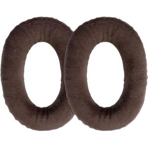 LORANKA-2X Coussinet de Rechange Compatible avec Sennheiser HD 559/569 / 599 - Coussinets avec Rev&ecirc;tement Velours pour Casque Audio - Marron - Neuf
