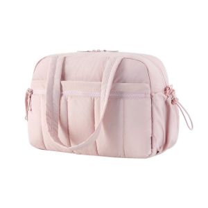 Sac de sport pour femme avec poche imperm&eacute;able pour les voyages et le sport - Rose - Neuf