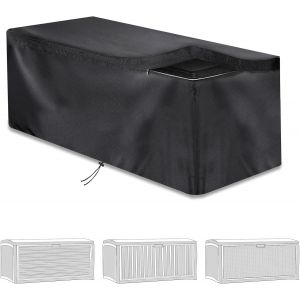 Ulteronixshop-Housse Coffre De Rangement Exterieur, Tissu Oxford 420d B&acirc;che Coffre Rangement Jardin Exterieur, Housse Imperm&eacute;able, R&eacute;sistant &Agrave; L'hiver, R&eacute;sistant Aux Uv - Neuf