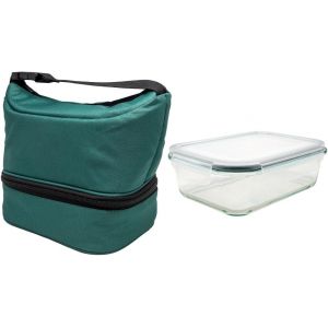Sac Isotherme Repas Femme Pour Infirmieres, Glaciere Souple Isotherme Avec Compartiments + Sangle R&eacute;glable. Compatible Avec Bo&icirc;te &Agrave; Lunch Box | Aide Soignante Accessoires - Neuf