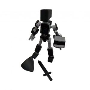 Figurine articulee imprimee en 3D, modele mobile et flexible, personnage realiste pour la decoration de la maison - Neuf