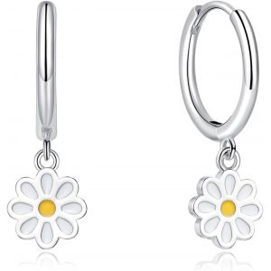 Kal-Boucles D'oreilles Pendantes En Argent Sterling 925 Avec Pendentif, Hypoallergéniques Et Légères, En Argent 925, Bijoux Pour Mariage, Anniversaire - Neuf